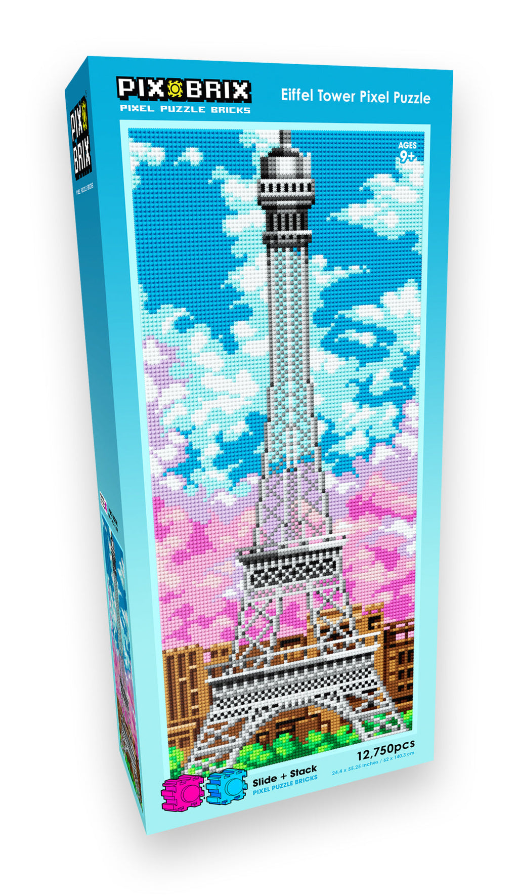 Eiffel Tower Pixel Puzzle